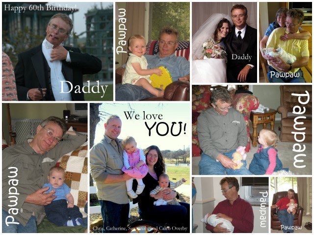 Dad's Birthday Collage