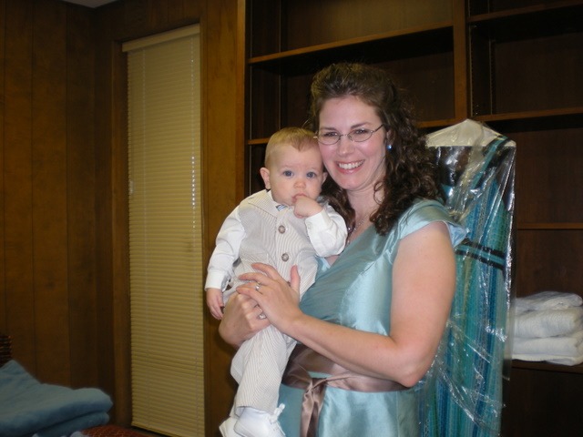 Mommy and Caleb